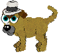 Cranky well-dressed Mutt.
